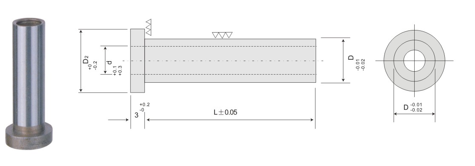 Equal height sleeve GcSR type