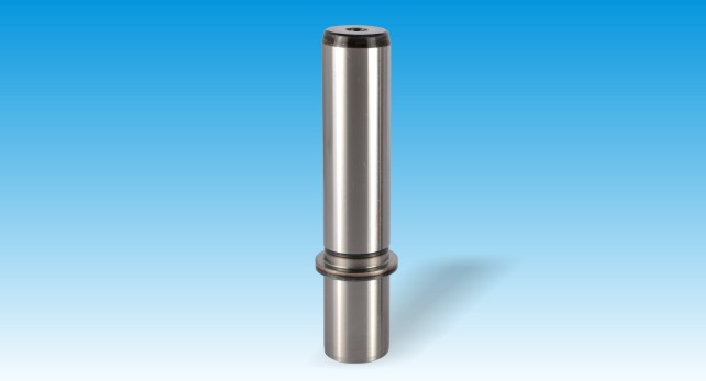 Guide pillar with flange